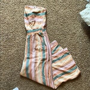 American Eagle Striped Women's Jumpsuit